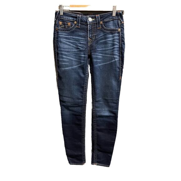 True Religion Medium Wash Premium Basics Legging Women's Jeans Size 29 - Picture 1 of 7